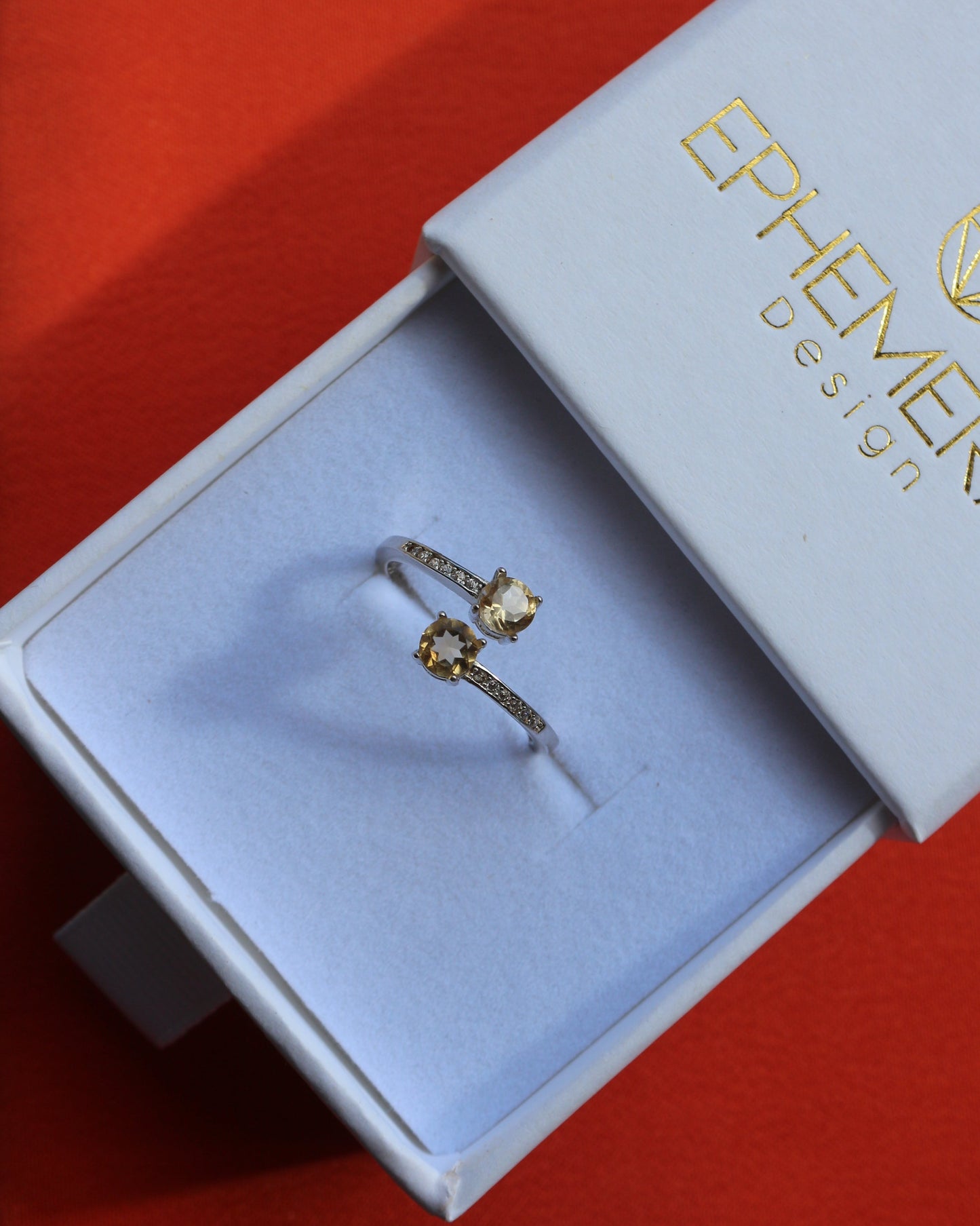 Anillo 2 gemas