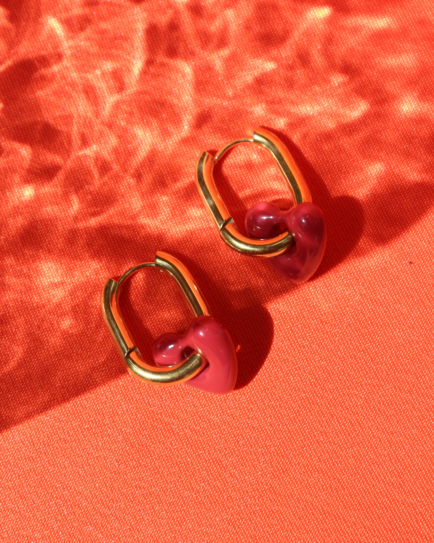 Argollas con corazón