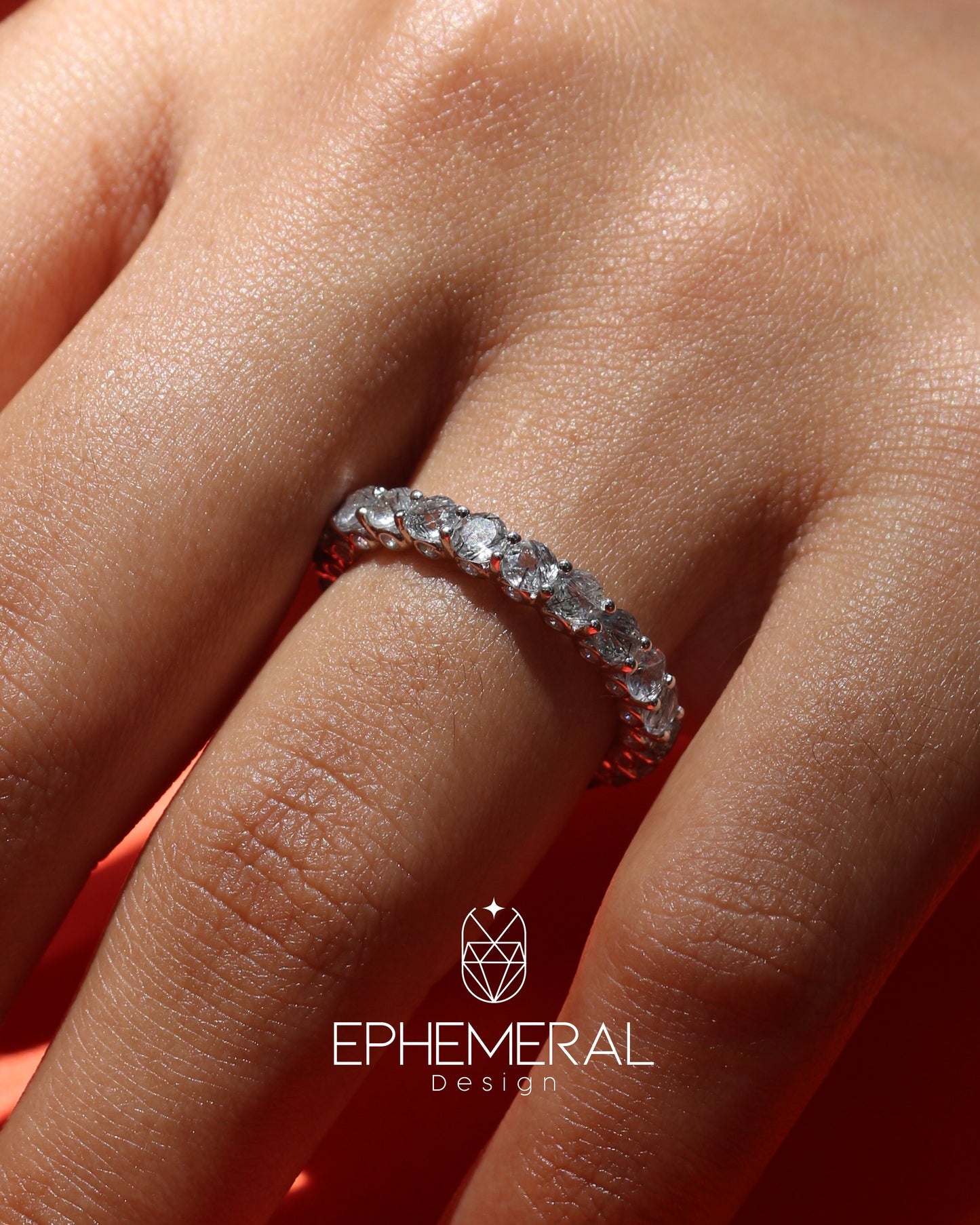 Anillo de cuarzo rutilado