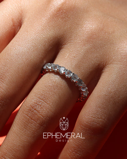 Anillo de cuarzo rutilado