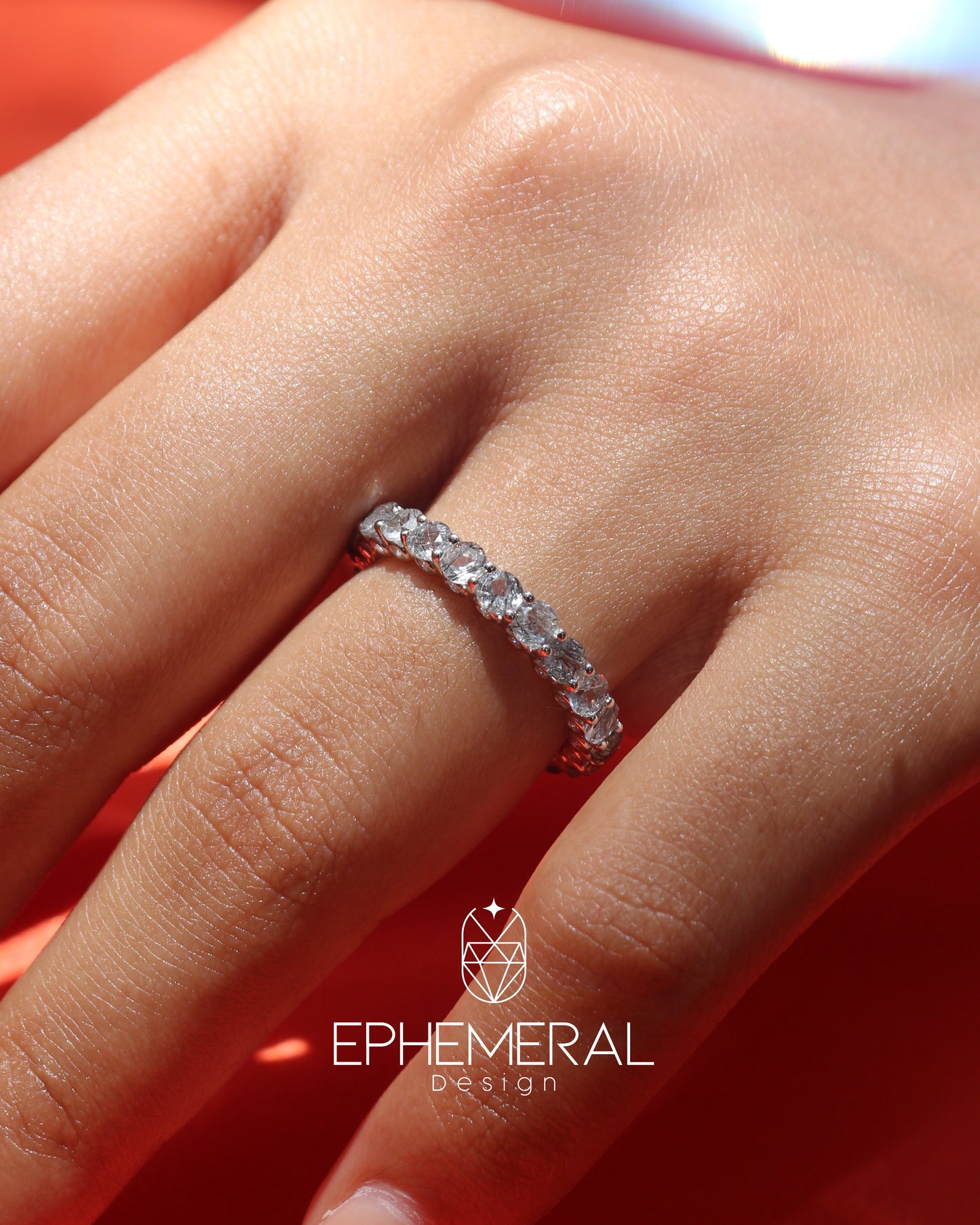 Anillo de cuarzo rutilado