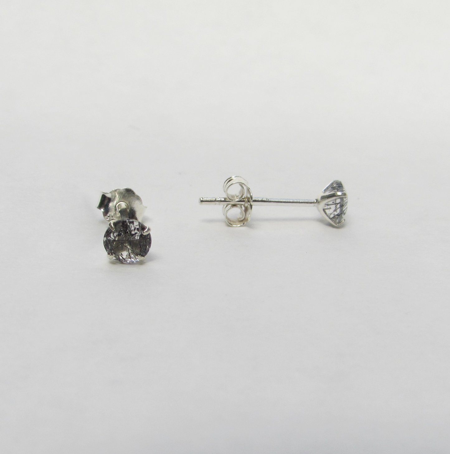 Aretes con Cuarzo Rutilado