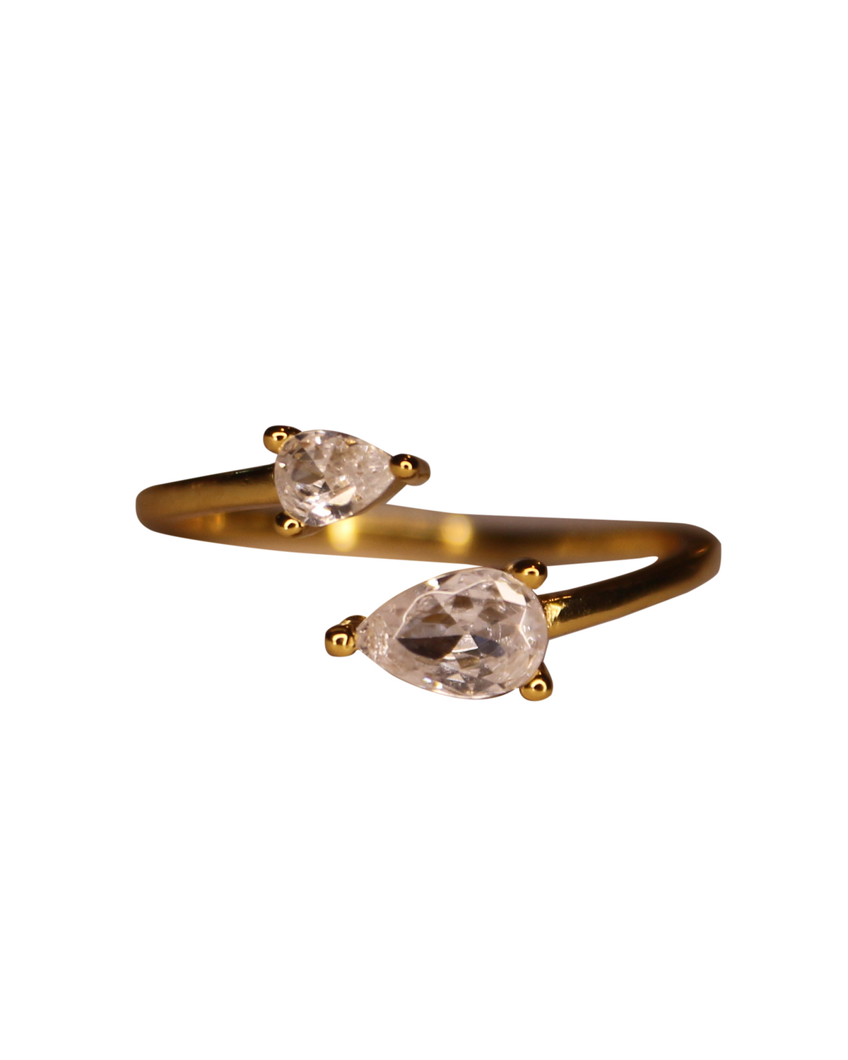 Anillo ajustable pera