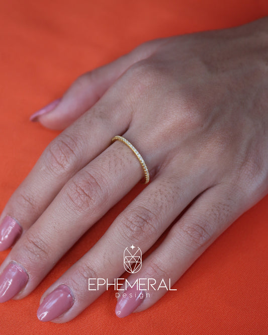 Anillo ajustable liso