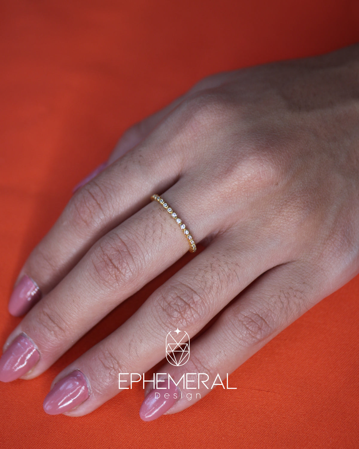 Anillo ajustable redondo