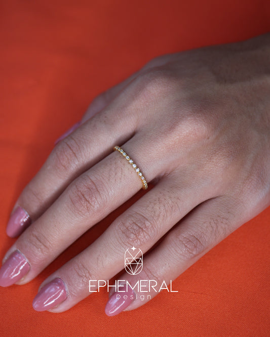 Anillo ajustable redondo